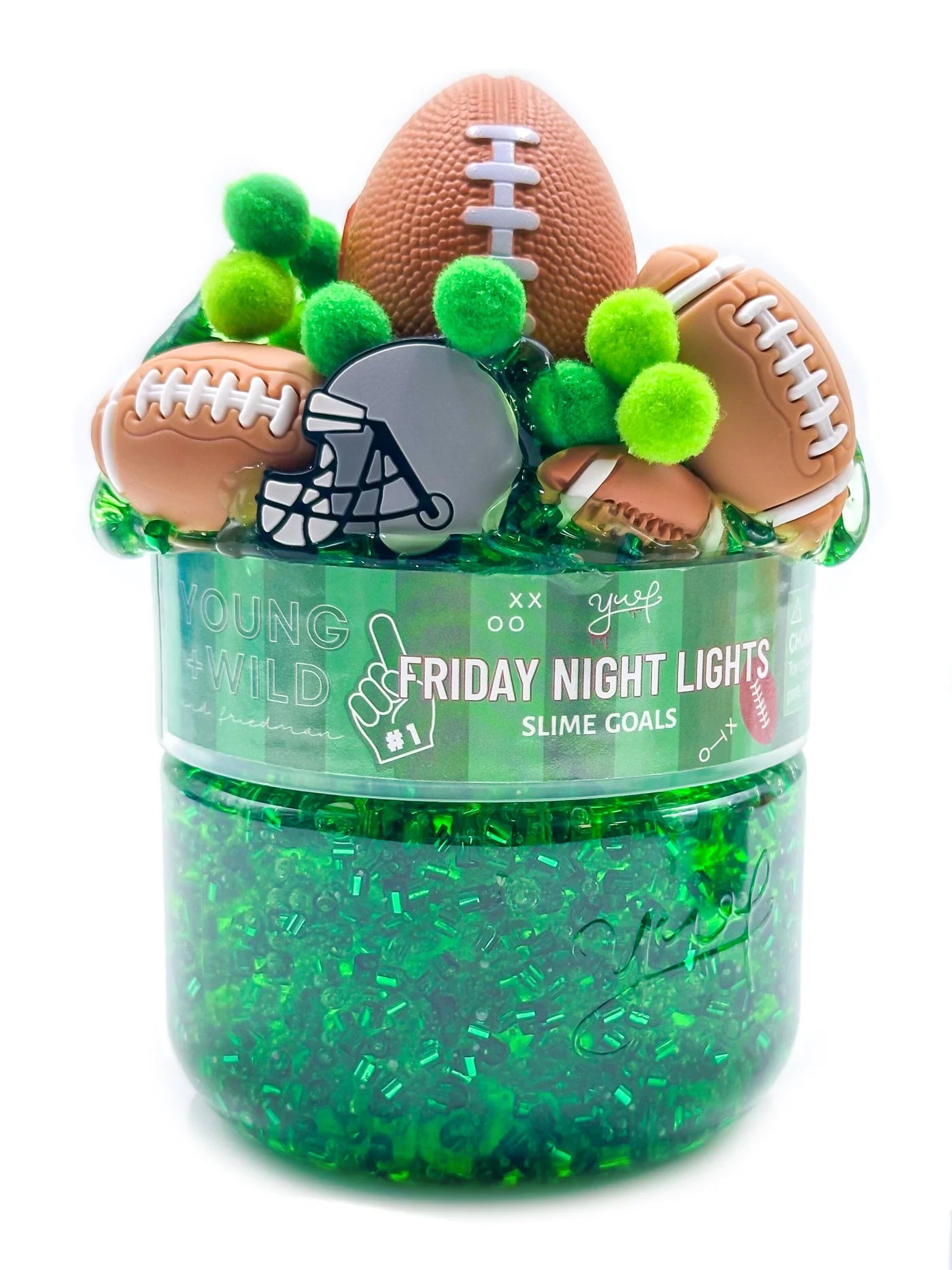 Young + Wild and Friedman Friday Night Lights Slime