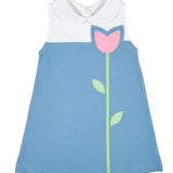 Florence Eiseman Pique Knit Tulip Dress