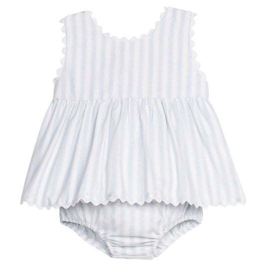 Little English Mary Dee Diaper Set- Savannah Stripe