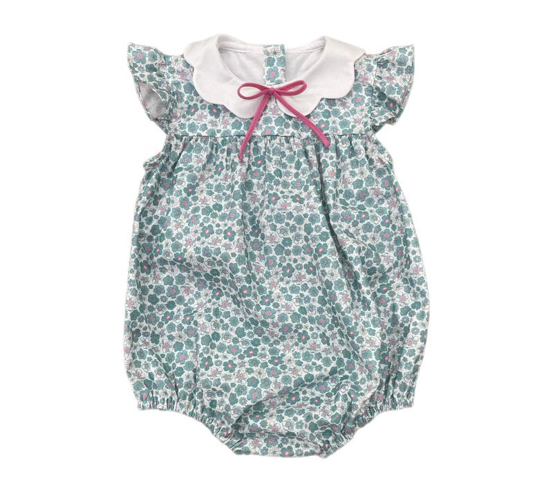 Love George Liberty Turquoise Floral Bubble