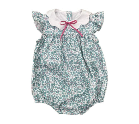 Love George Liberty Turquoise Floral Bubble