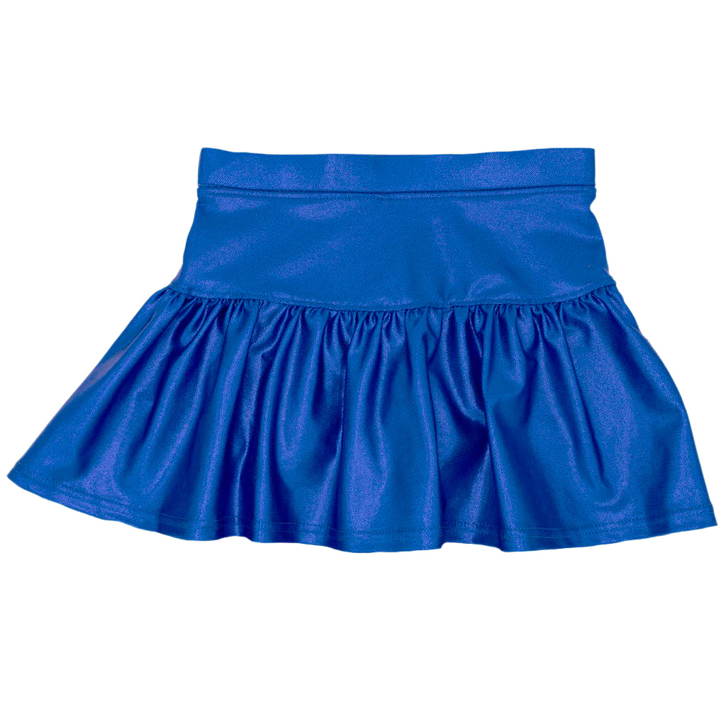 Azarhia Gathered Skort - Royal Shimmer