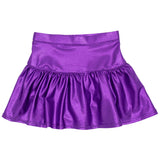 Gathered Skort - Purple Shimmer