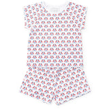 Emery Girls' Short Set - Stars, Stripes and Bows
