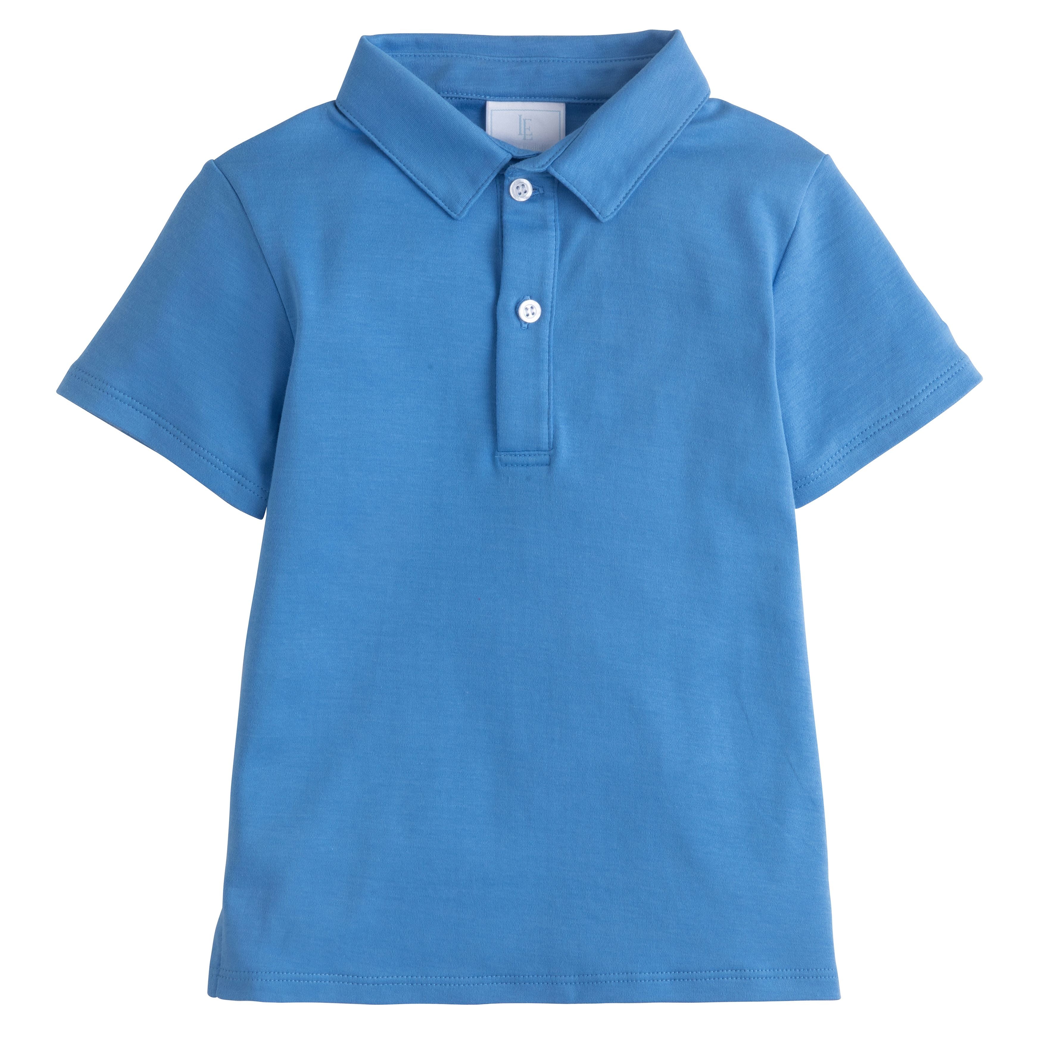 Little English Short Sleeve Polo- Regatta
