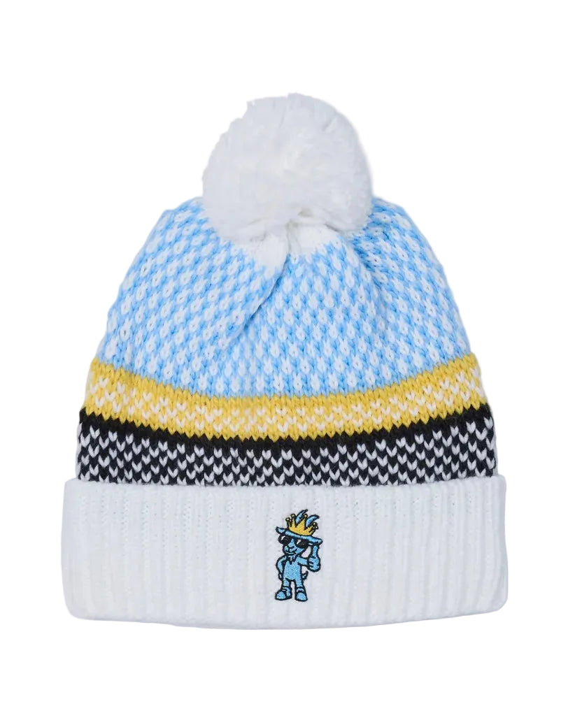 GOAT USA Goat Thumbs Up Winter Hat- Carolina Blue