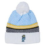 GOAT USA Goat Thumbs Up Winter Hat- Carolina Blue
