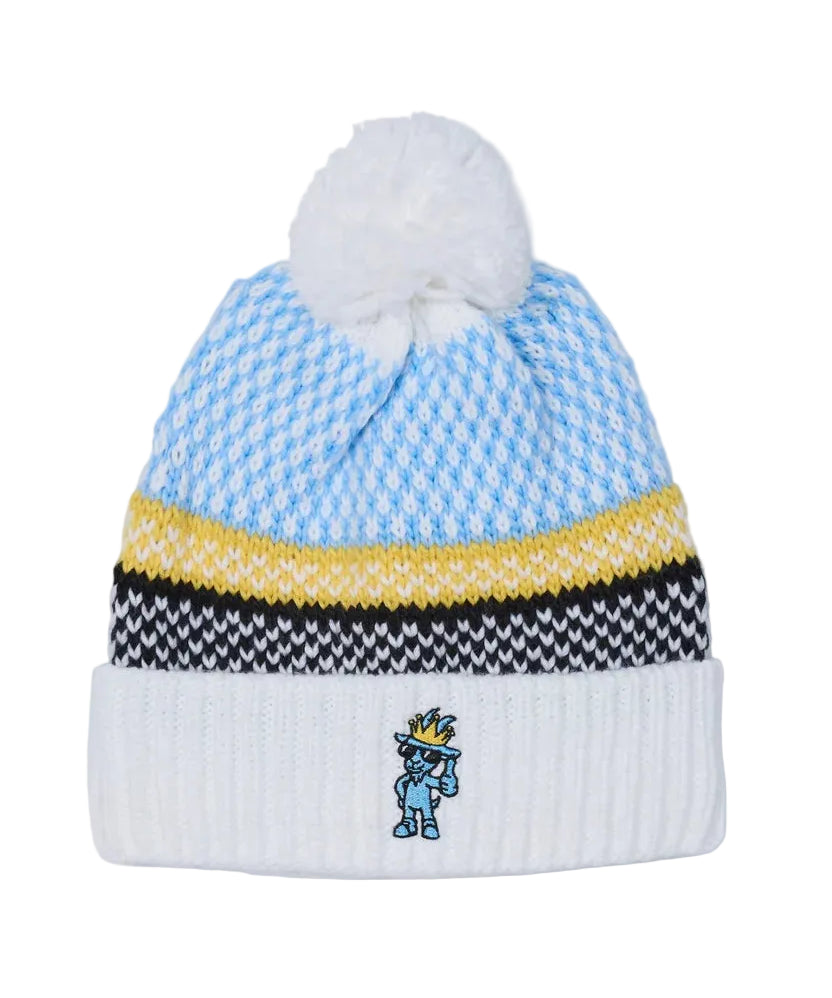 GOAT USA Goat Thumbs Up Winter Hat- Carolina Blue