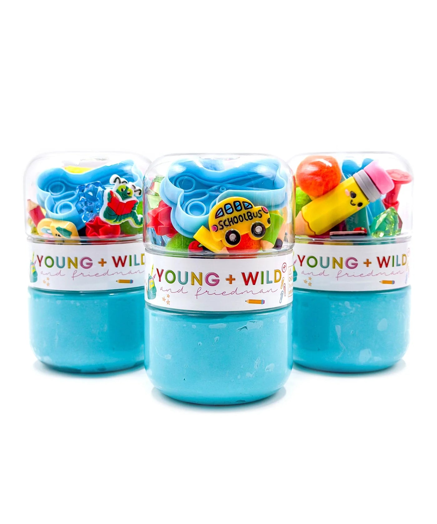 Young, Wild & Friedman Back to School Grab & Go Dough Jar