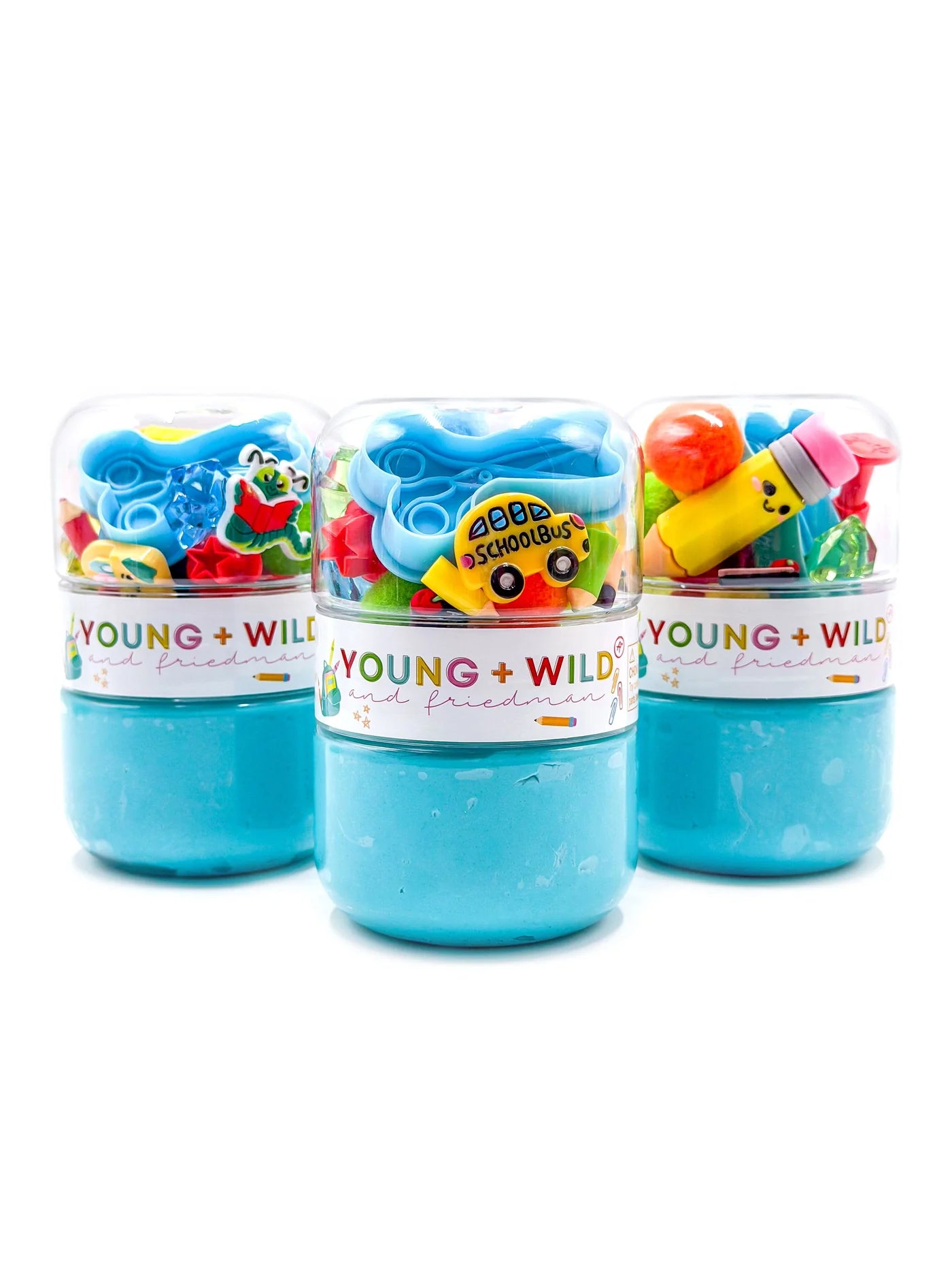 Young, Wild & Friedman Back to School Grab & Go Dough Jar