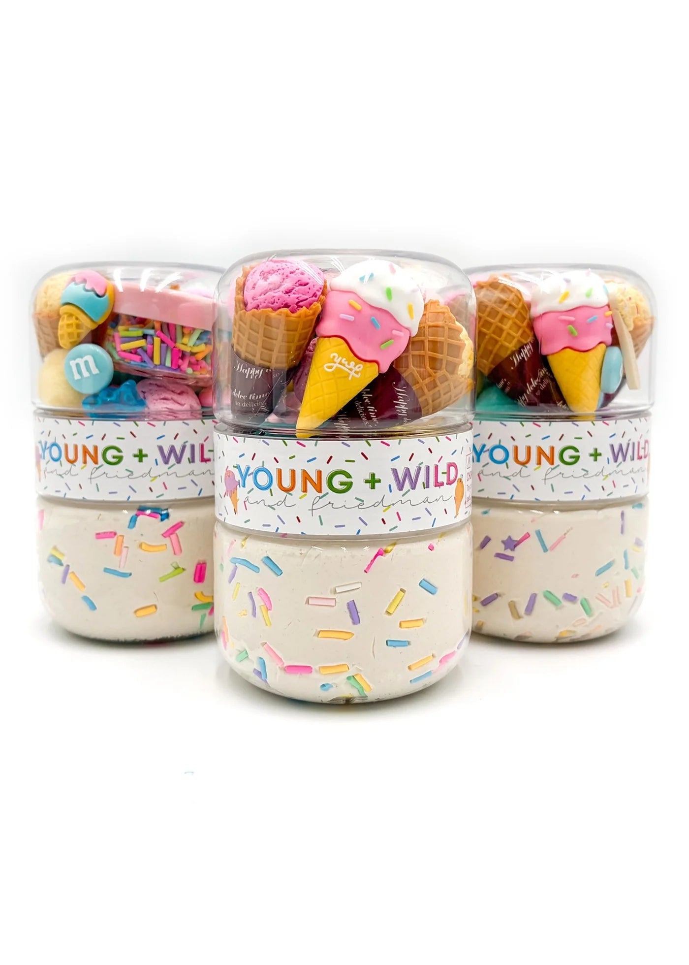 Young + Wild and Friedman Ice Cream Grab & Go Dough Jar