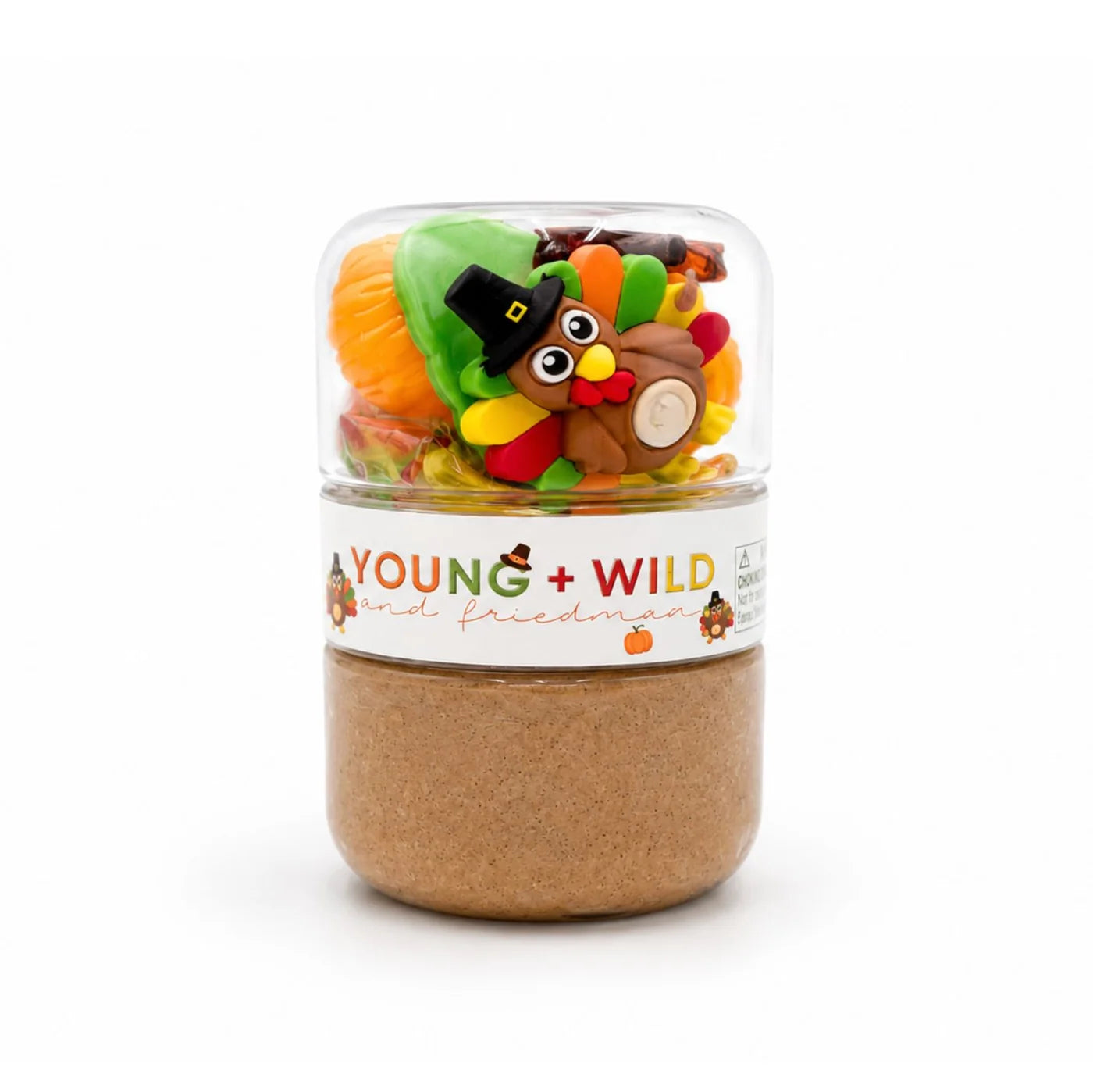 Young, Wild & Friedman Make A Turkey Grab & Go Dough Jar