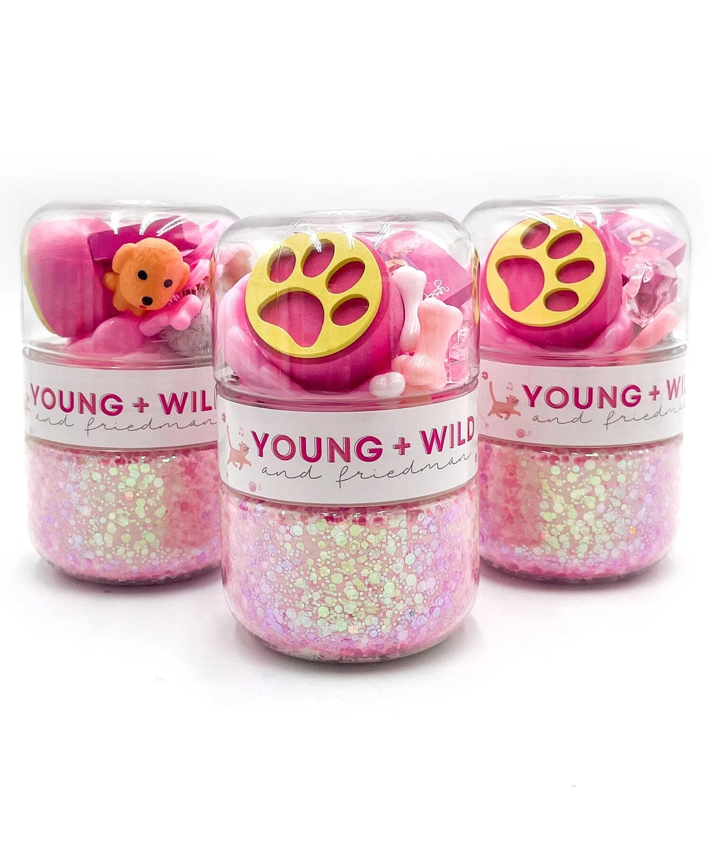 Pink Pet Shop Grab & Go Dough Jar