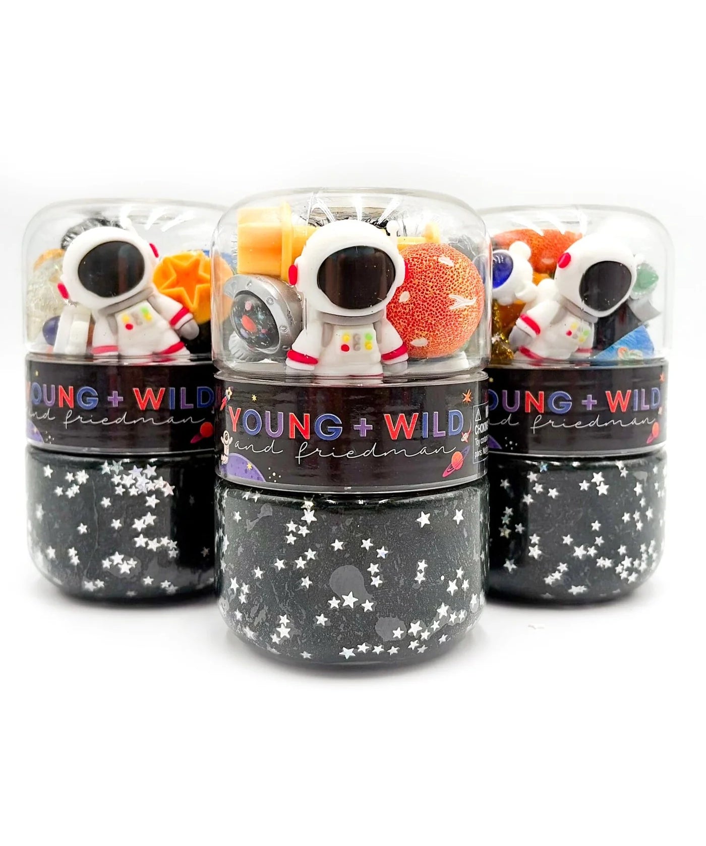 Young + Wild and Friedman Space Grab & Go Dough Jar