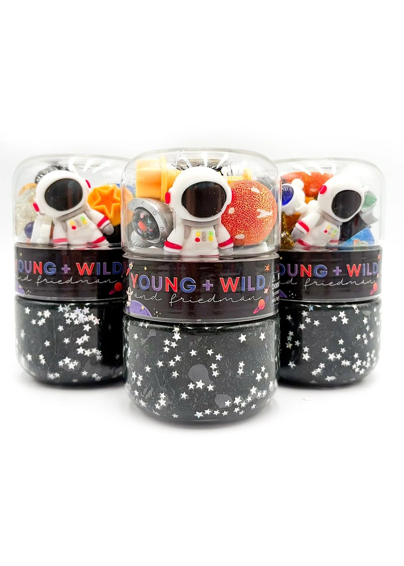 Young + Wild and Friedman Space Grab & Go Dough Jar
