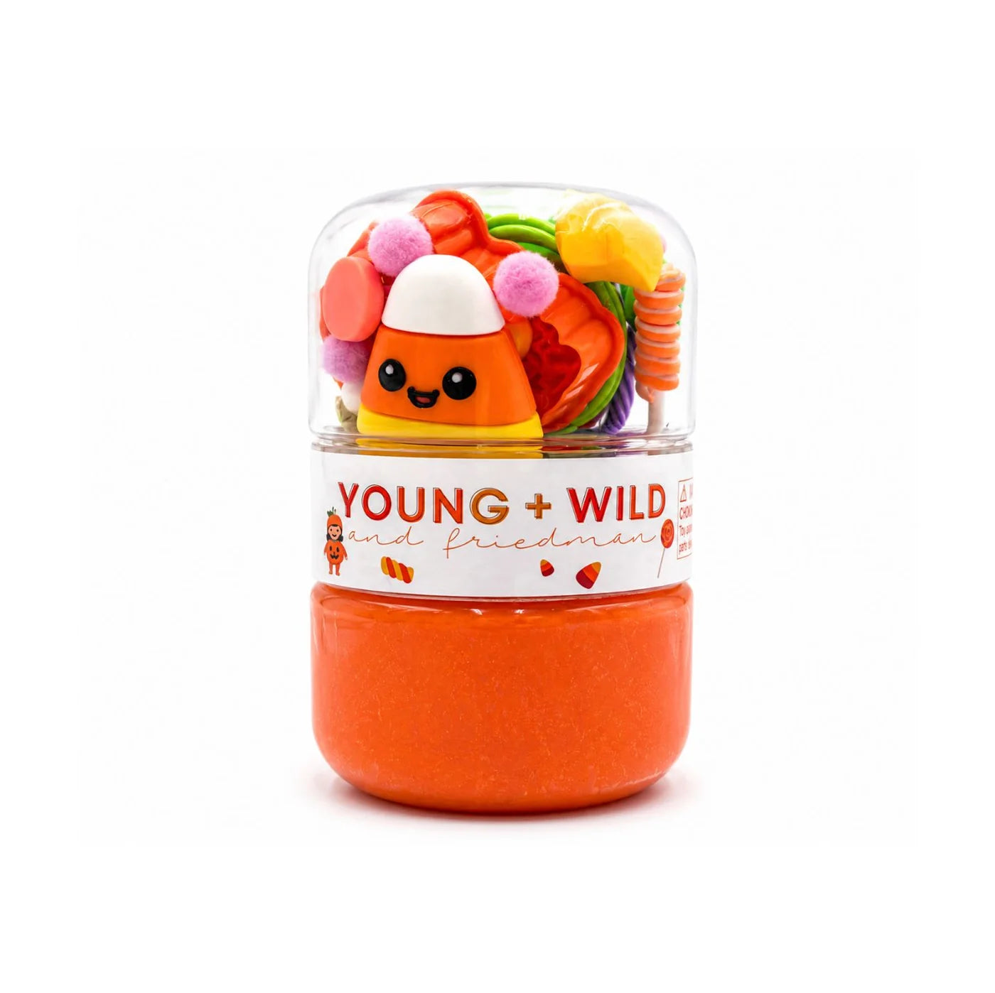 Young, Wild & Friedman Trick Or Treat Grab & Go Dough Jar