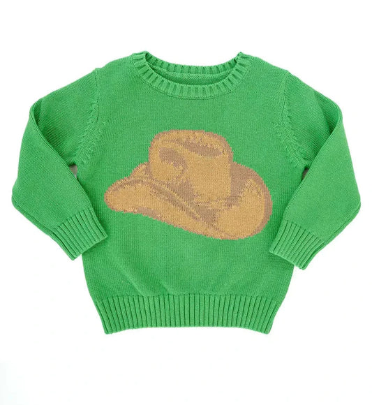 Ruth and Ralph Cowboy Hat Sweater