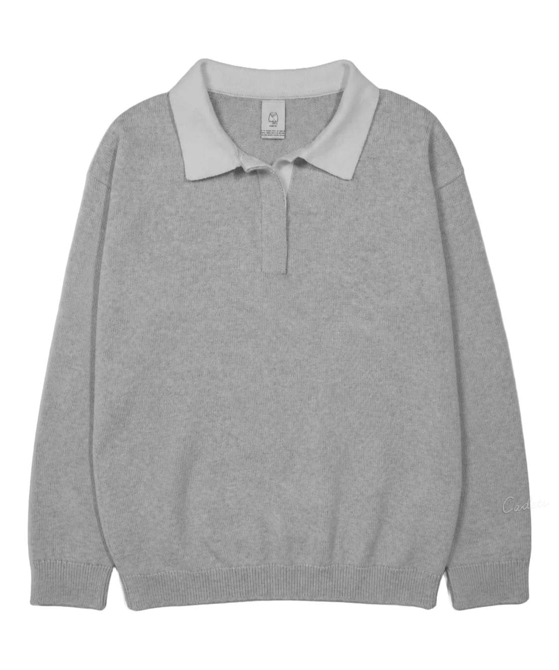 Cadets Knit Polo- Ash