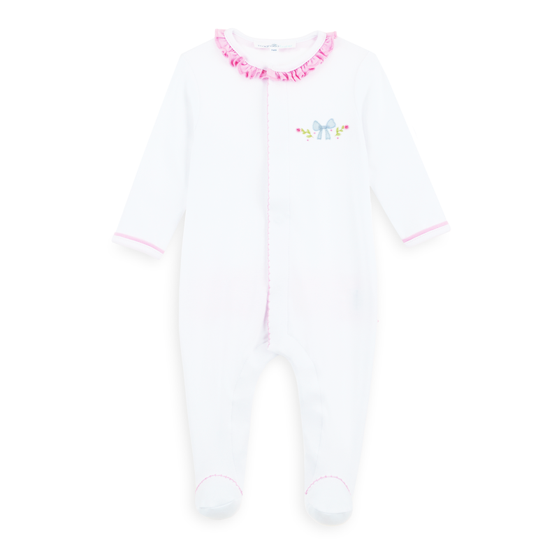 Magnolia Baby Evelyn's Classics Ruffle Footie