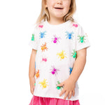 Queen of Sparkles Beaded Spider Tee - Kid's