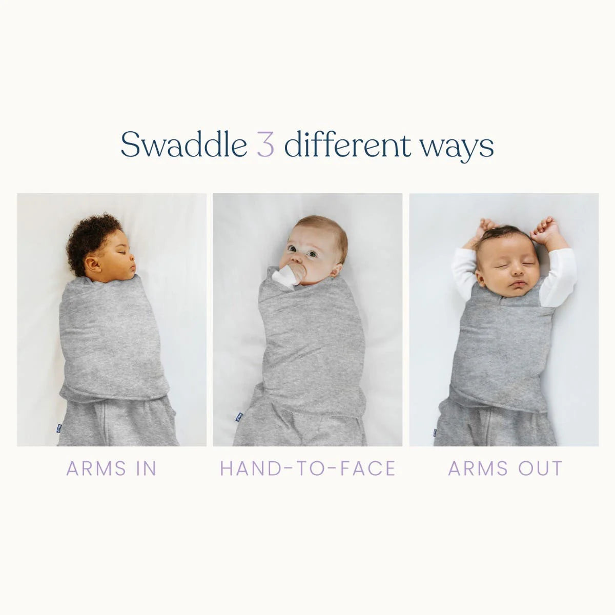 Midnight Moons Blue Cotton Swaddle