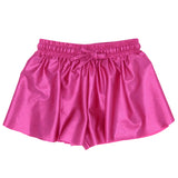 Azarhia Butterfly Shimmer Hot Pink Flowy Shorts