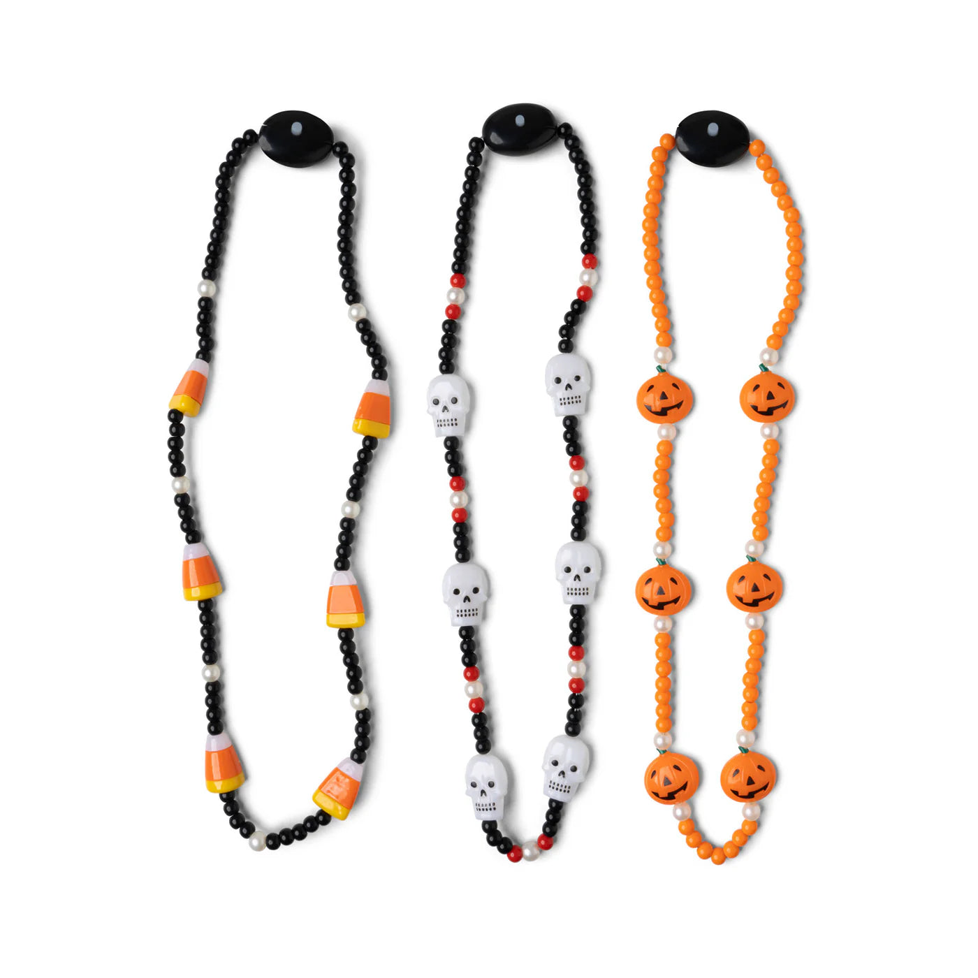 Spooky Lights! Light Up Beaded Halloween Necklace