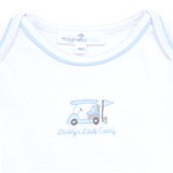 Little Golfer Bodysuit - Light Blue