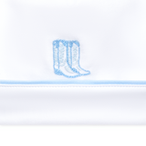 Magnolia Baby Darling Cowboy Boots Hat- Light Blue