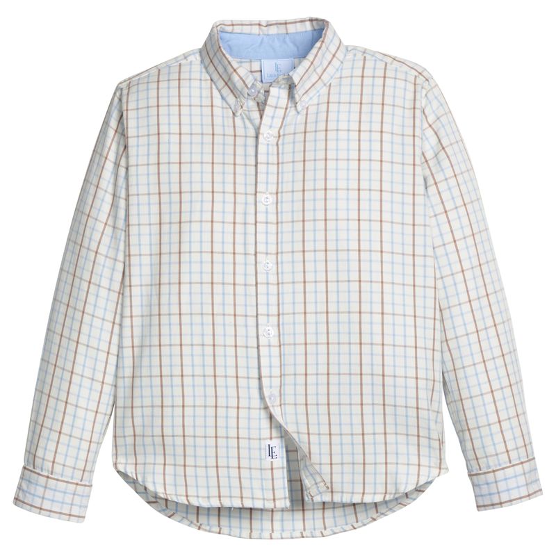 Little English Button Down Shirt - Winthrop Plaid