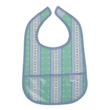 Apple of My Isla The Wipe It Bib- Football