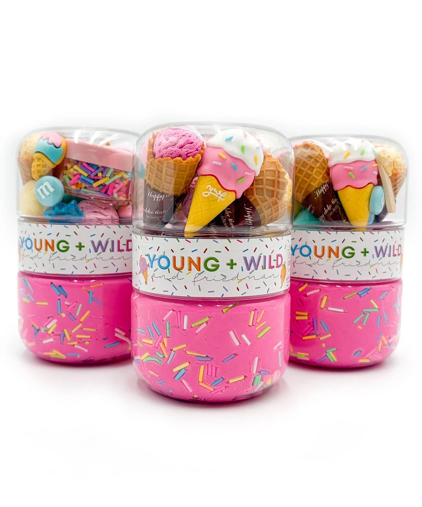 Young + Wild and Friedman Ice Cream Grab & Go Dough Jar