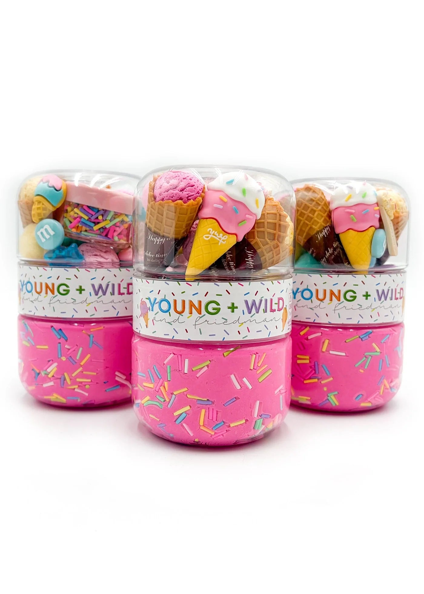 Young + Wild and Friedman Ice Cream Grab & Go Dough Jar