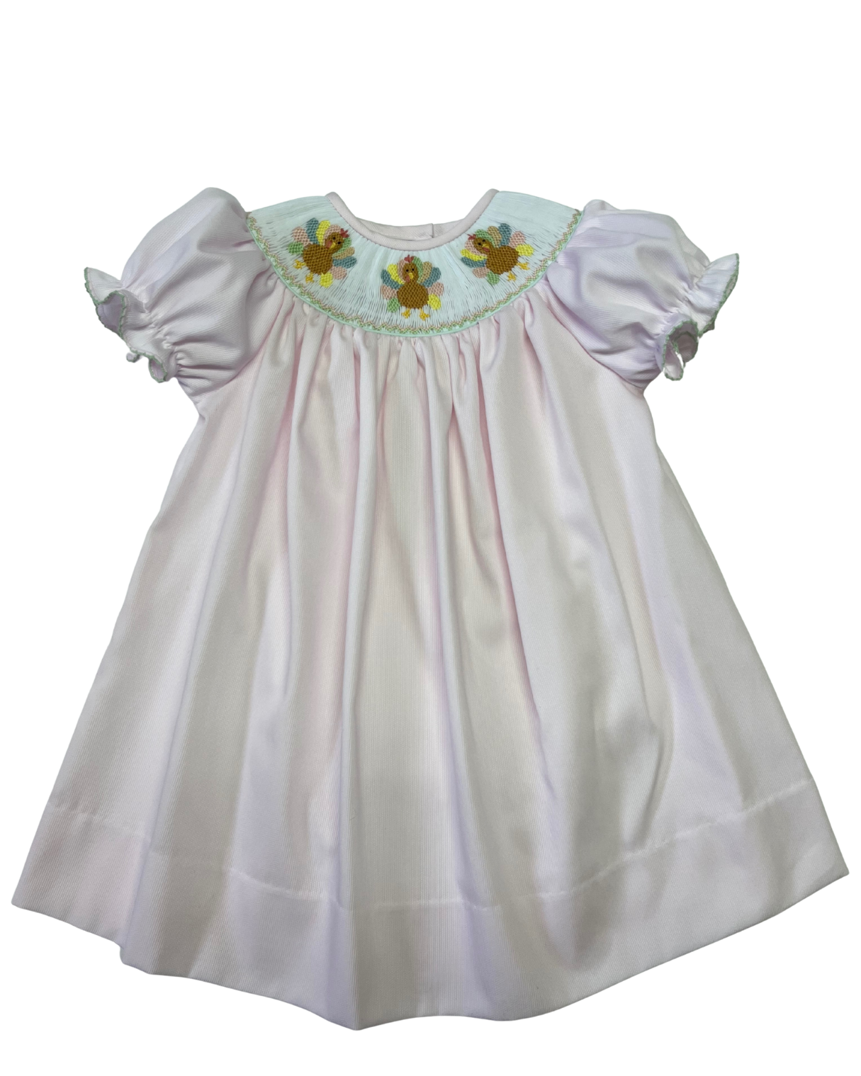 Turkeys Smocked Bishop Dress