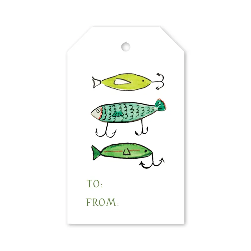 Fishing Gift Tags