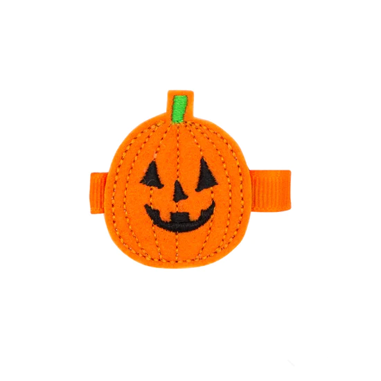  Wee Ones Jack O Lantern Hair Clip