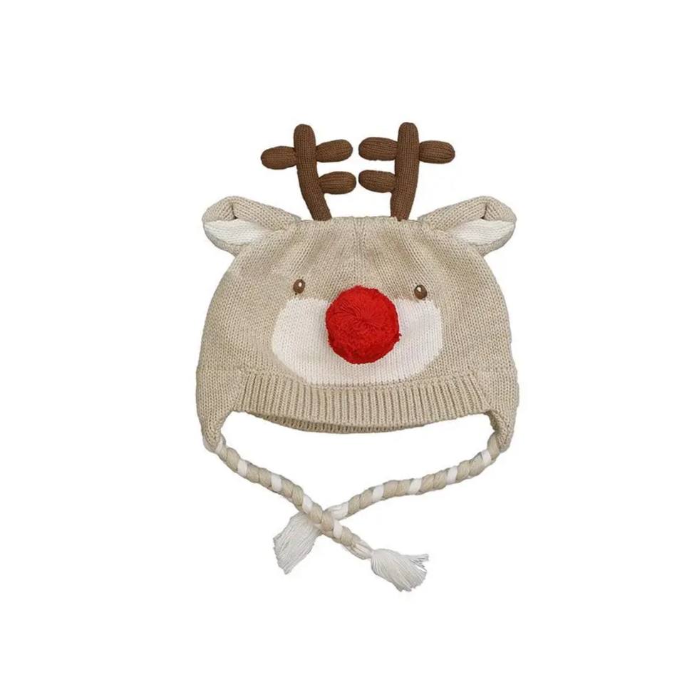 Reindeer Knit Hat