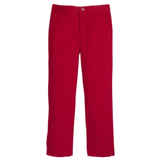 Little English Classic Pant - Red Corduroy