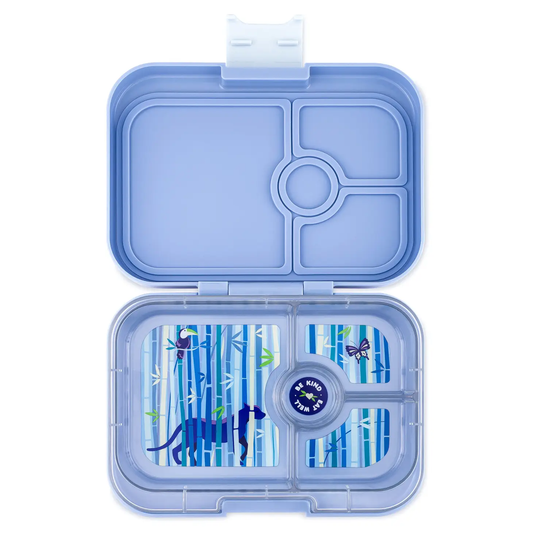 Leakproof Sandwich Friendly Bento Box - Yumbox Hazy Blue