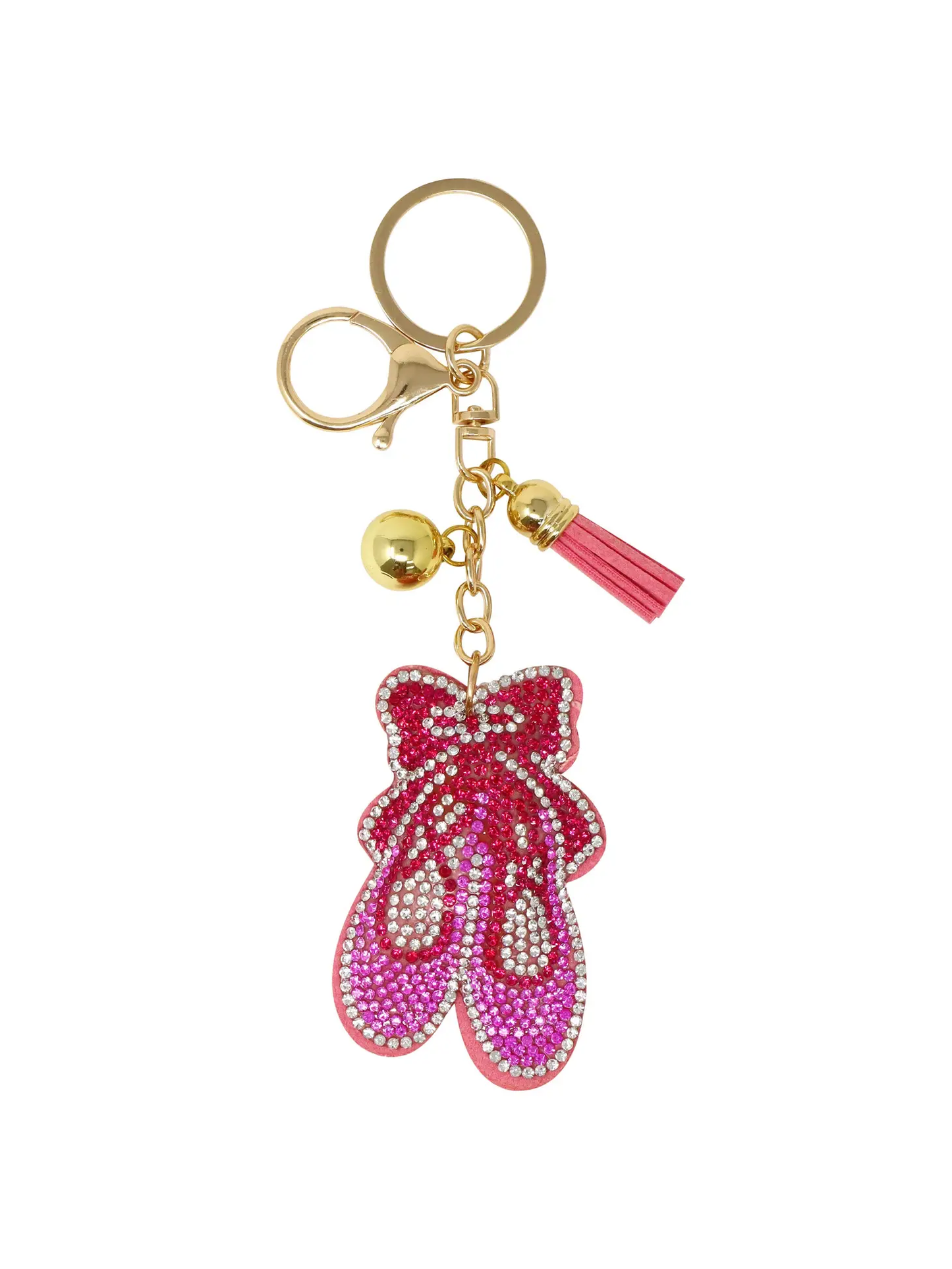 Pink Poppy USA Ballerina Jeweled Bag Charm