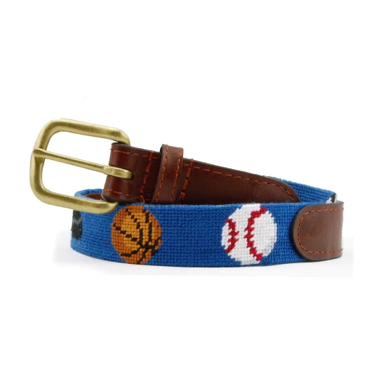 Smathers and Branson Sports Children's Needlepoint Belt