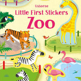 Usborne Little Stickers Book - Zoo