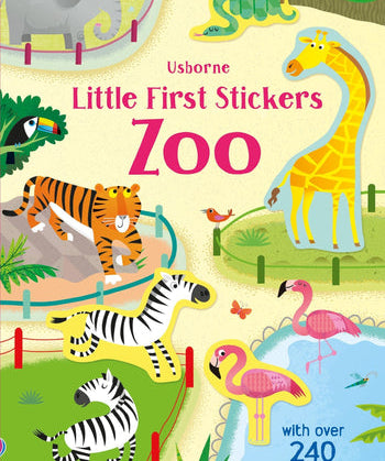 Usborne Little Stickers Book - Zoo