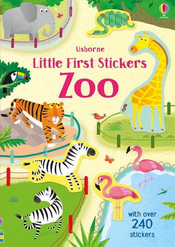 Usborne Little Stickers Book - Zoo