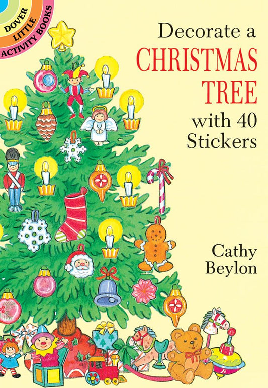 Dover Decorate a Christmas Tree with 40 Stickers