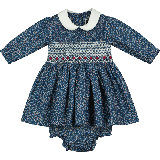 Question Everything Columbia Road Baby Smocked Dress