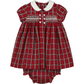 Question Everything King's Road Baby Tartan Smocked Dress