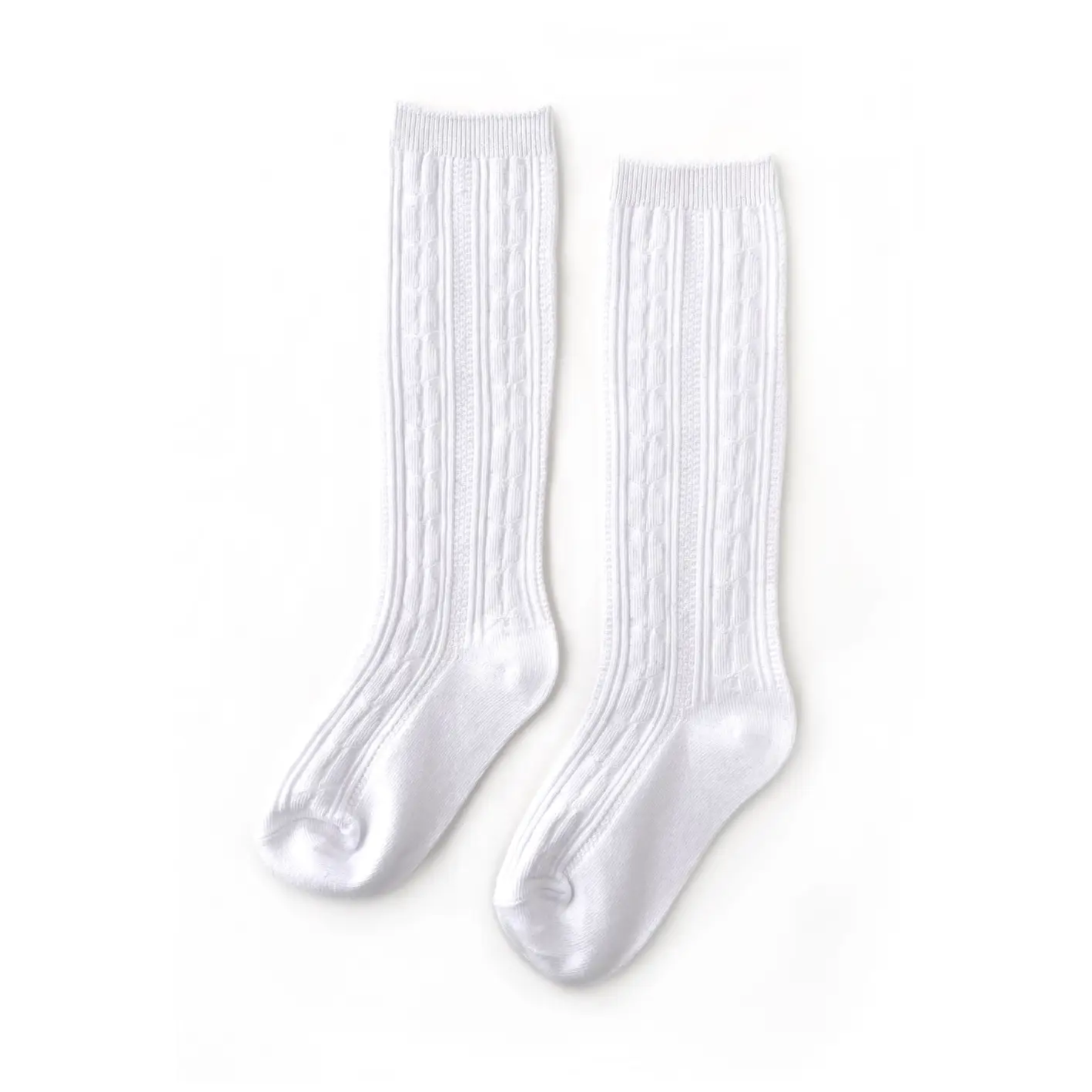 Little Stocking Co. White Knee High Socks