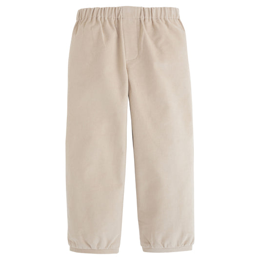 Little English Banded Pant - Khaki Corduroy