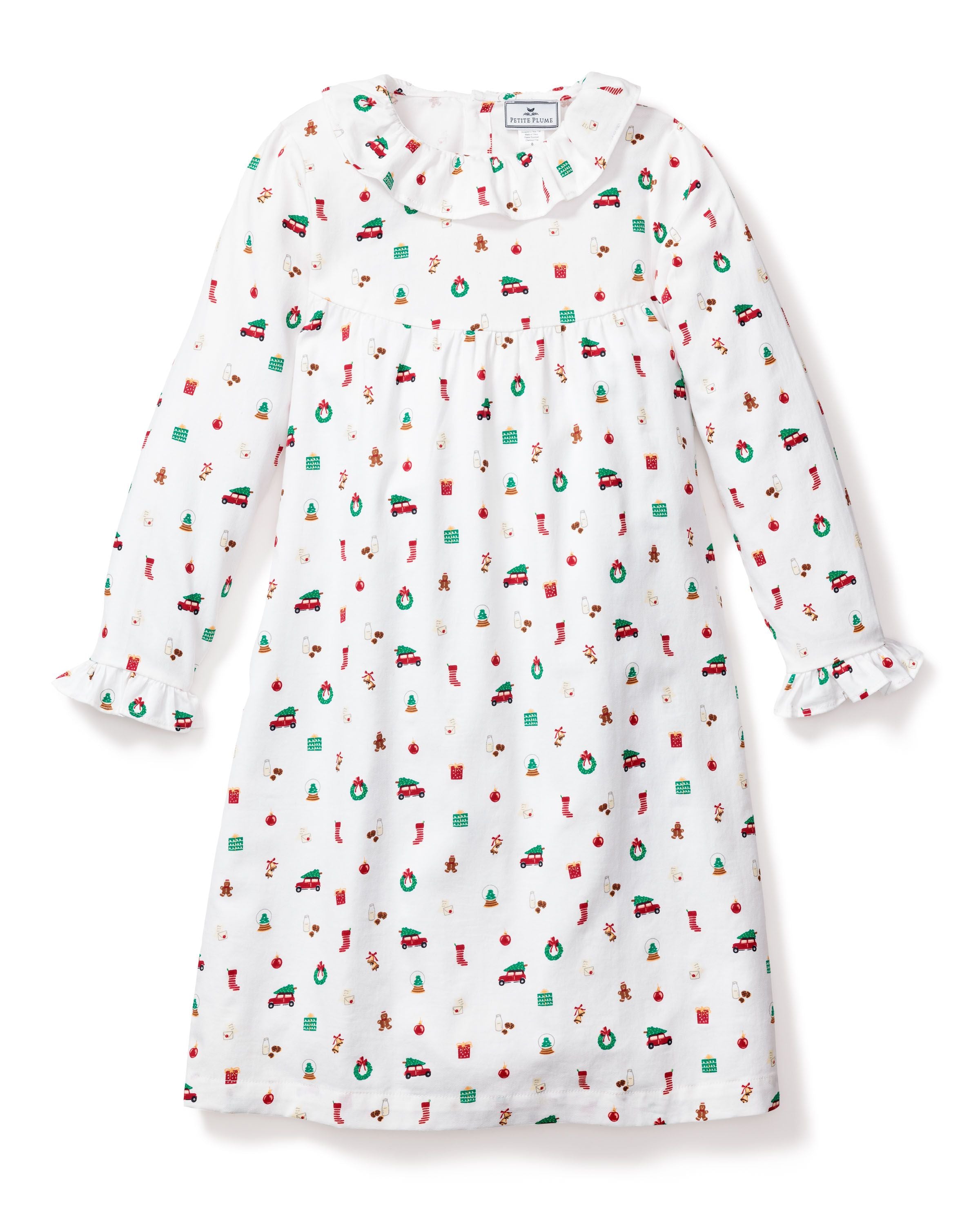 Petite Plume Winter Nostalgia Scarlett Nightgown